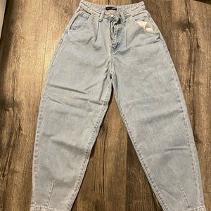 FashionNova Light Wash Jeans